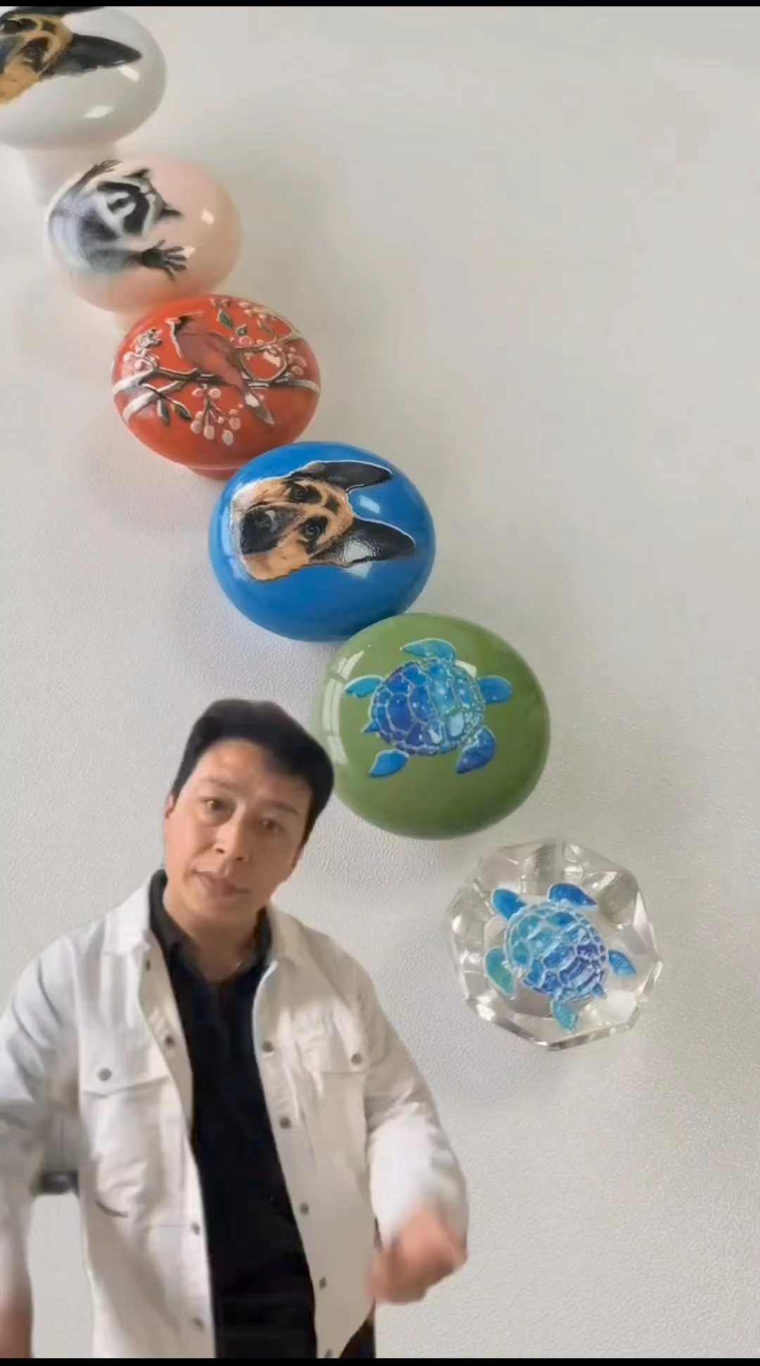 uv平板打印機(jī)，個(gè)性定制陶瓷樣品效果，有圖就能打印，一件起印